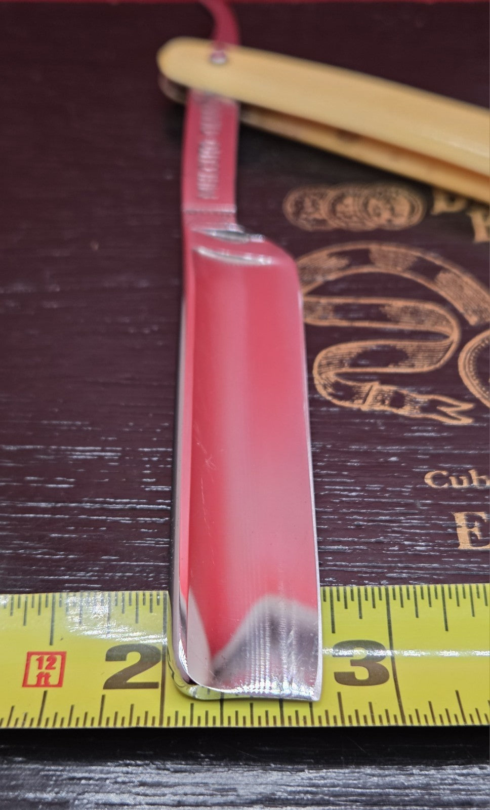 11/16 Mulcuto Werks, Solingen Straight Razor. Shave Ready.