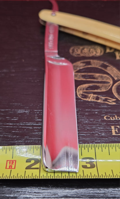 11/16 Mulcuto Werks, Solingen Straight Razor. Shave Ready.