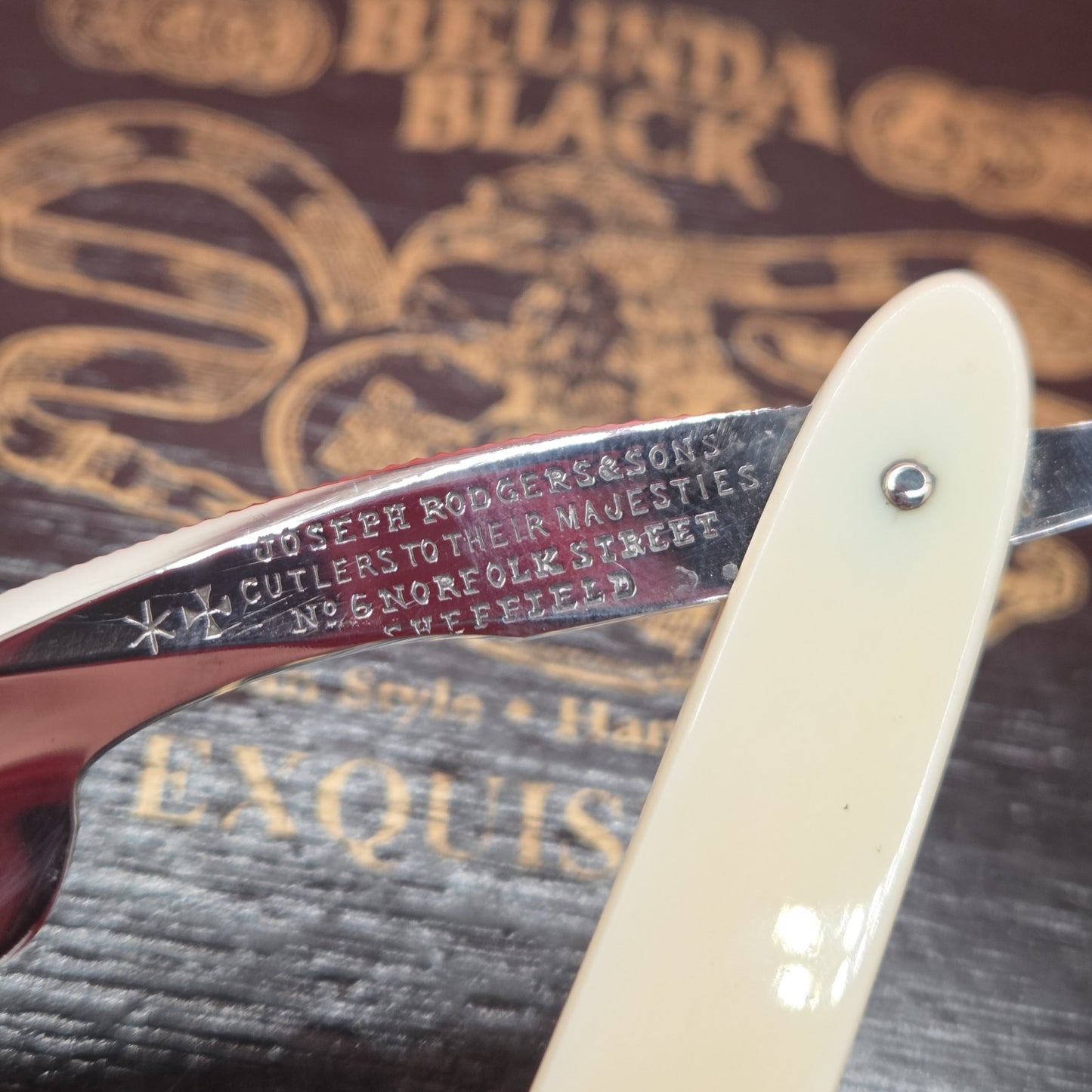 Vintage/Antique 3/4 Joseph Rodgers & Sons. Sheffield Razor. Shave ready.